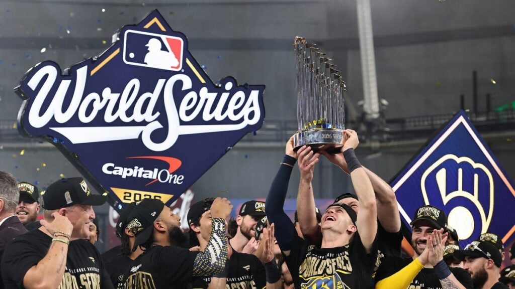 Los Brewers lograron coronarse en la Serie Mundial