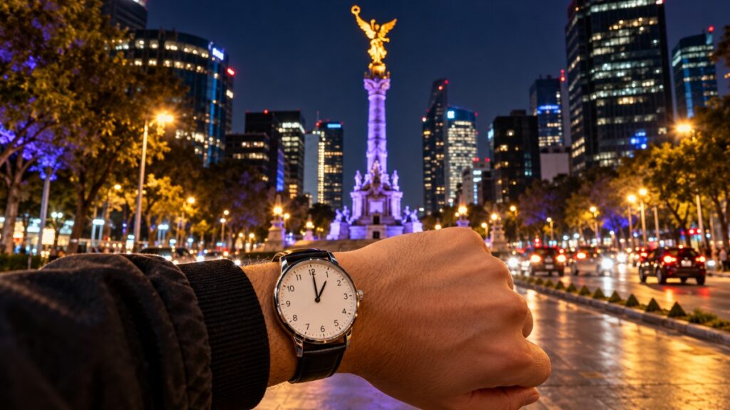 Se aproxima el cambio de horario en México