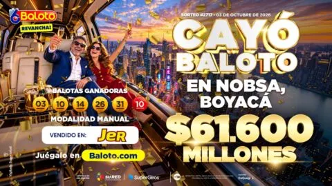 ¡Cayó el Baloto más grande de los últimos 9 años! Un nuevo multimillonario disfrutará $61.600 millones