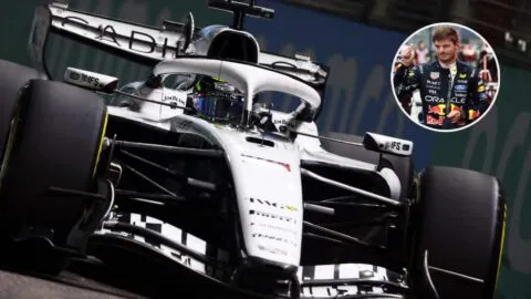 Checo Pérez se toca con Stroll y no puede terminar la Sprint Race de Singapur conquistada por Verstappen