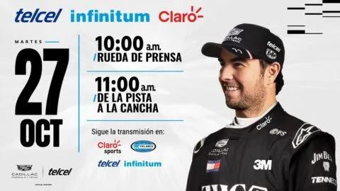 Checo Pérez en vivo: De la Pista a la Cancha, la 'cascarita' previa al GP México 2026