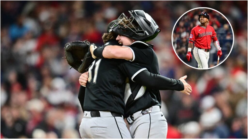 White Sox hacen historia en Cleveland y se ponen 2-0 ante los Guardians.