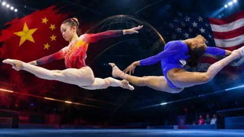 China cambia el mapa de la gimnasia artística y desafía el dominio olímpico de Estados Unidos