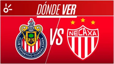 Chivas vs Necaxa en vivo la Liga MX: horario, alineaciones y dónde ver el partido del Apertura 2026; jornada 13