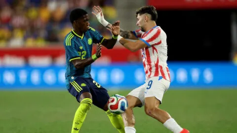 Paraguay se aprovecha de una Selección Colombia adormecida y adolescente