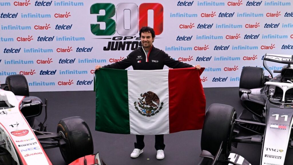 Checo Pérez celebrará 300 carreras en el GP de México