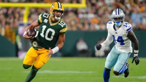 Cowboys se hunden ante los Packers: Jordan Love exhibe a Dallas y agrava su crisis en la NFL
