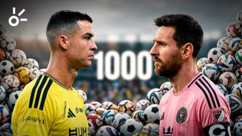 ¿Puede Messi llegar a los 1000 goles antes que Cristiano Ronaldo? Esto dicen los números y la proyección