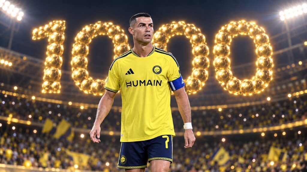 ¿Cuántos partidos le faltan a Cristiano Ronaldo para llegar a los 1000 goles?