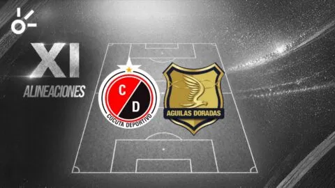Posibles alineaciones del Cúcuta Deportivo vs Águilas Doradas por Liga BetPlay Dimayor 2026-II