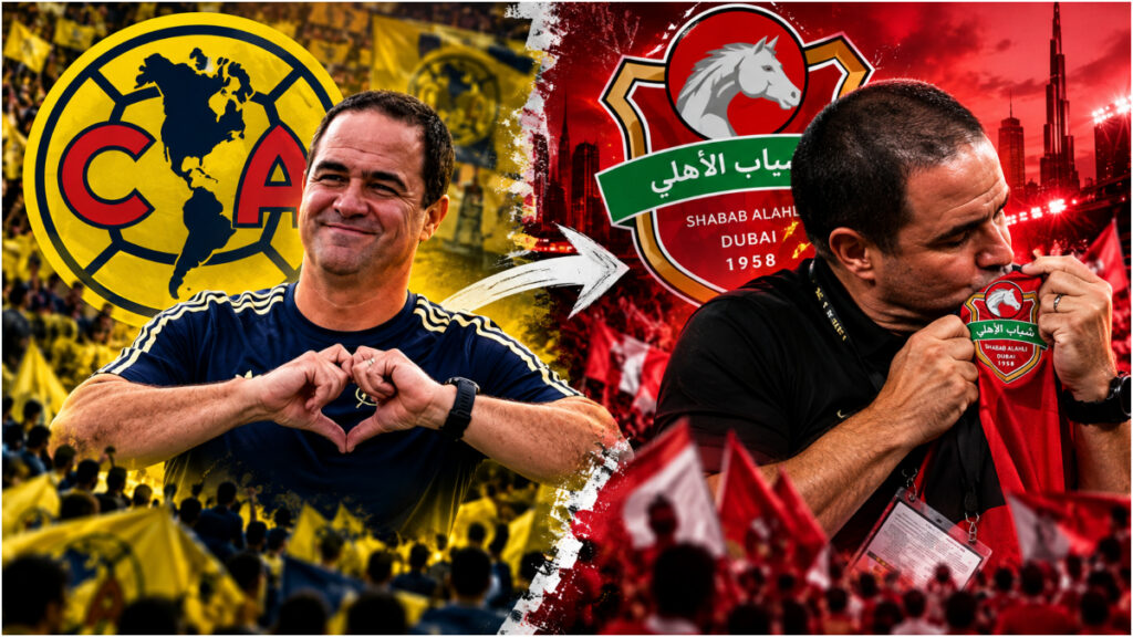 André Jardine muestra su vínculo con América, mientras su nueva etapa con Shabab Al Ahli marca un inesperado cambio de rumbo.