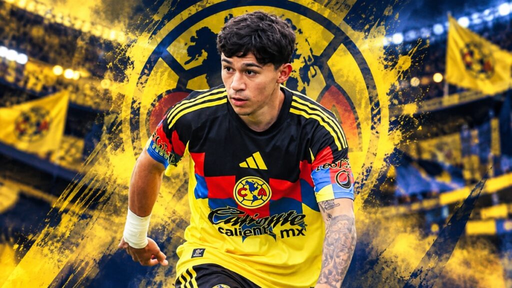 Derek Jiménez jugador joven del América