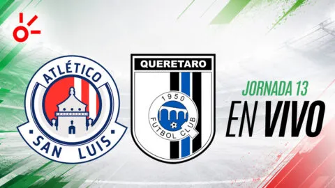 San Luis vs Querétaro en vivo el partido de la jornada 13 de la Liga MX: resultado y goles hoy, Apertura 2026