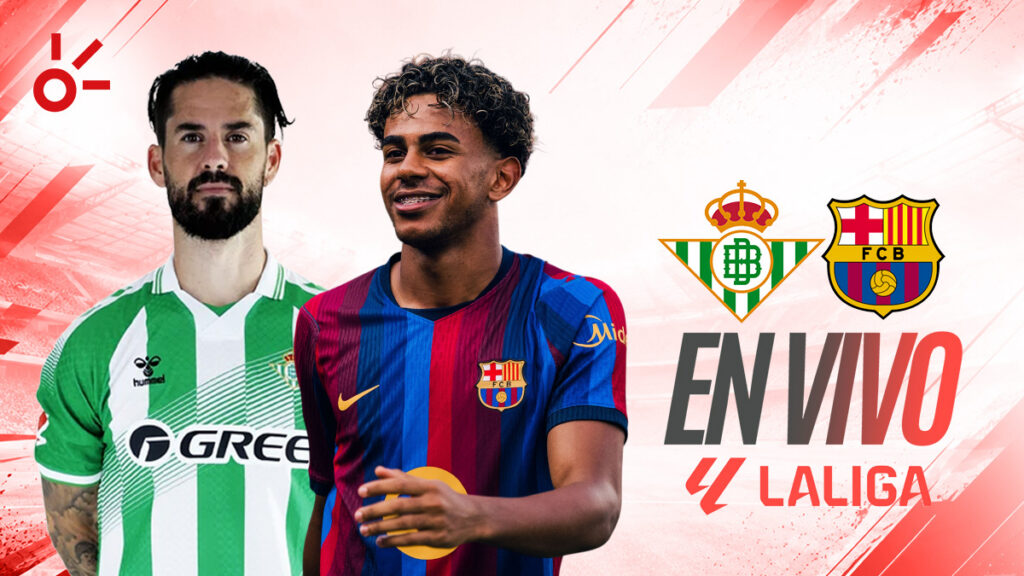 Betis vs Barcelona: Sigue el minuto a minuto del partido entre el conjunto bético y el líder del fútbol español