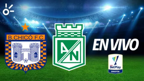 Boyacá Chicó vs Atlético Nacional, en vivo la Liga BetPlay 2026-II: goles al momento, resultado y minuto a minuto de la fecha 1