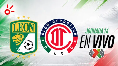 León vs Toluca en vivo el partido de la jornada 14 de la Liga MX: resultado y goles hoy, Apertura 2026