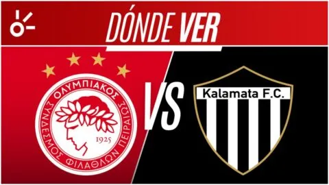 Hormiga González en vivo: horario y donde ver el Olympiacos vs Kalamata FC de la jornada 8 de la Superliga de Grecia 2026 