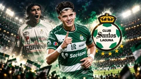 Tahiel Jiménez, el hijo del 'Lorito' que heredó su amor por Santos y busca hacer historia con goles