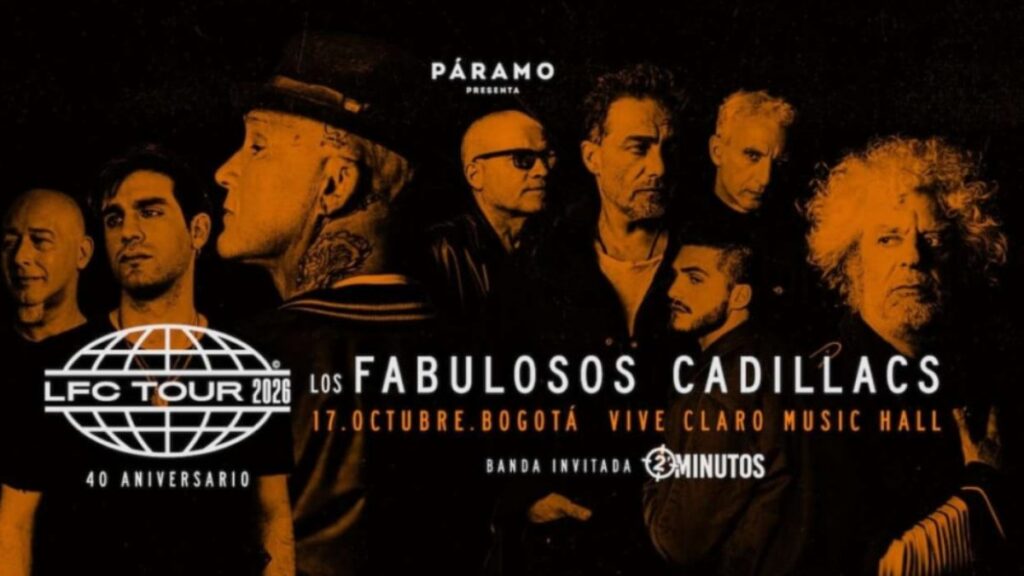 Los Fabulosos Cádillacs en Bogotá.