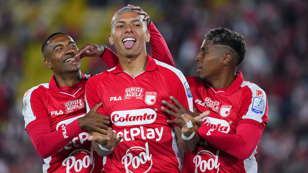 Franco Fagúndez, jugador de Santa Fe