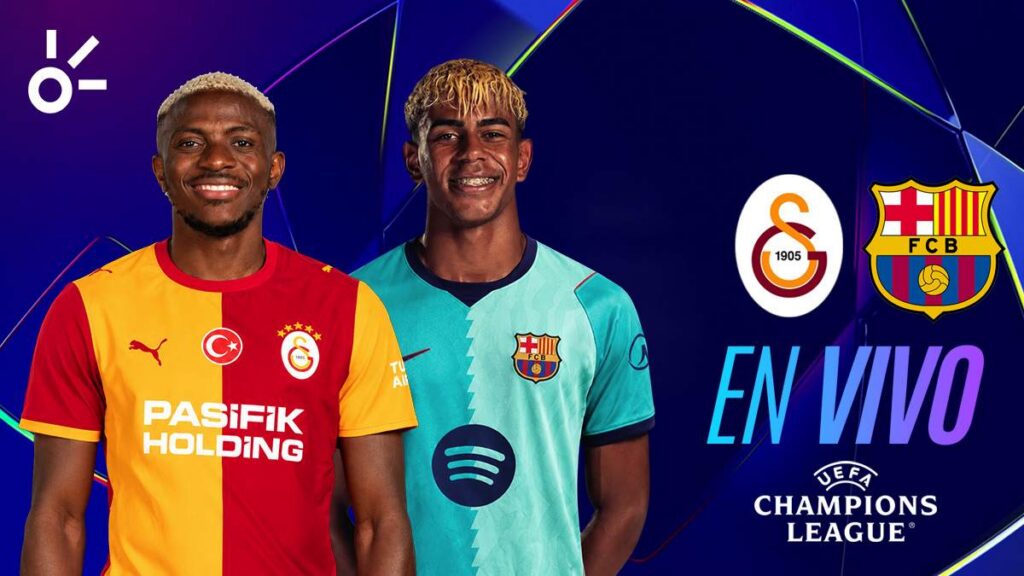 Fútbol Champions League en vivo hoy: Galatasaray vs Barcelona
