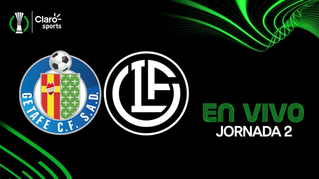 Getafe vs Lugano, en vivo: transmisión del partido de la Conference League, jornada 2