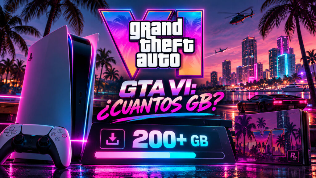 GTA VI exigirá espacio: esto pesaría en PS5 y así será su lanzamiento. Claro Sports