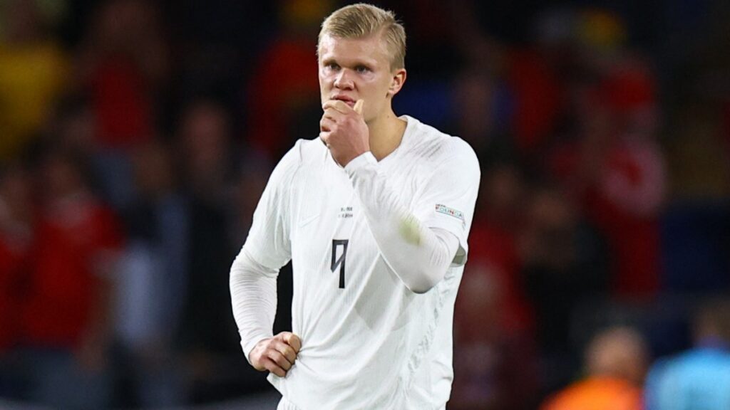 Haaland preocupa al Manchester City tras salir con molestias ante Portugal
