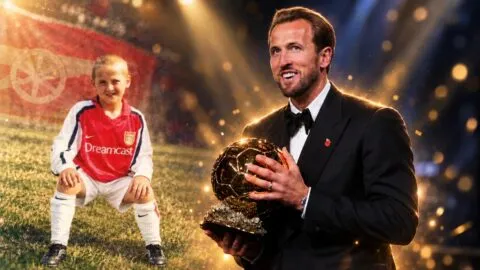 ¡El niño descartado conquistó el mundo del fútbol! Harry Kane, del rechazo del Arsenal al Balón de Oro 2026