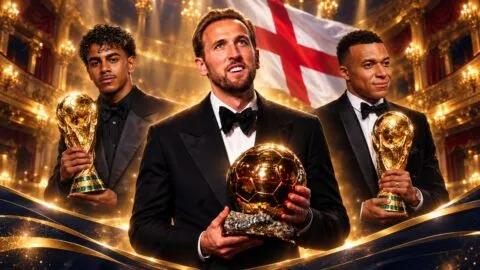 ¡El Mundial no basta! Harry Kane confirma que el Balón de Oro y la Copa del Mundo tienen caminos distintos
