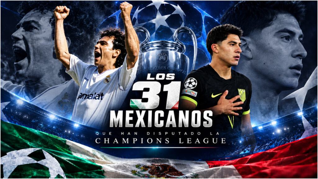 Los 31 futbolistas mexicanos que han disputado la Champions League, desde Hugo Sánchez hasta Obed Vargas.