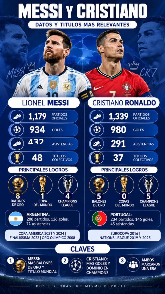Cristiano Ronaldo y sus declaraciones reabrieron la discusión para saber quién es el mejor jugador de la historia del fútbol.