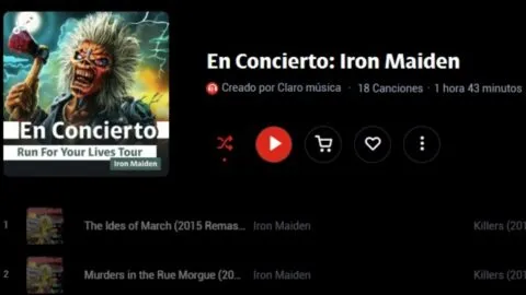 Iron Maiden, la historia de la banda en la playlist de Claro música