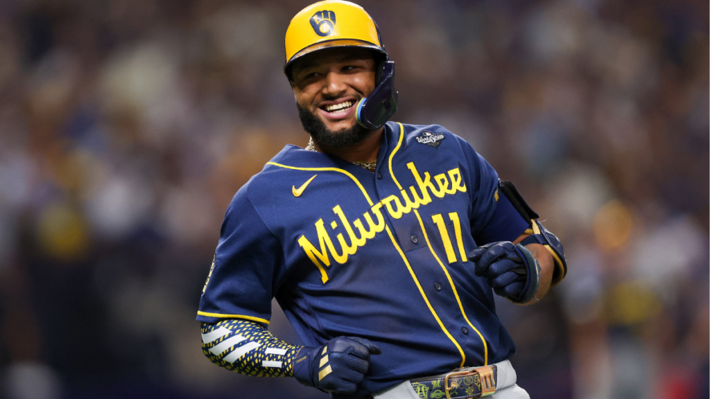 Jackson Chourio suma 10 hits en los primeros 4 juegos de la Serie Mundial 2026
