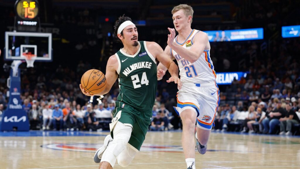 Bucks remontan ante Thunder con 13 puntos de Jaime Jaquez en la pretemporada
