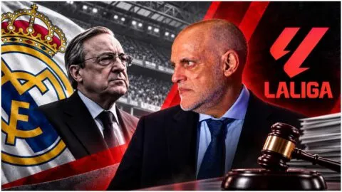 La guerra entre Javier Tebas y el Real Madrid se intensifica: ¿podría ser inhabilitado el presidente de LaLiga?