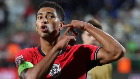 Bellingham recibe calificación perfecta tras histórica actuación con Inglaterra: un gol y tres asistencias