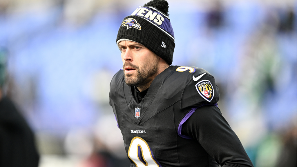 Justin Tucker se sumará al equipo de prácticas de Kansas City Chiefs por lo que no ocupará un puesto de la escuadra titular