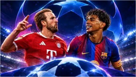 Champions League 2026: Lamine Yamal y Harry Kane, a la caza de récords en la Jornada 2