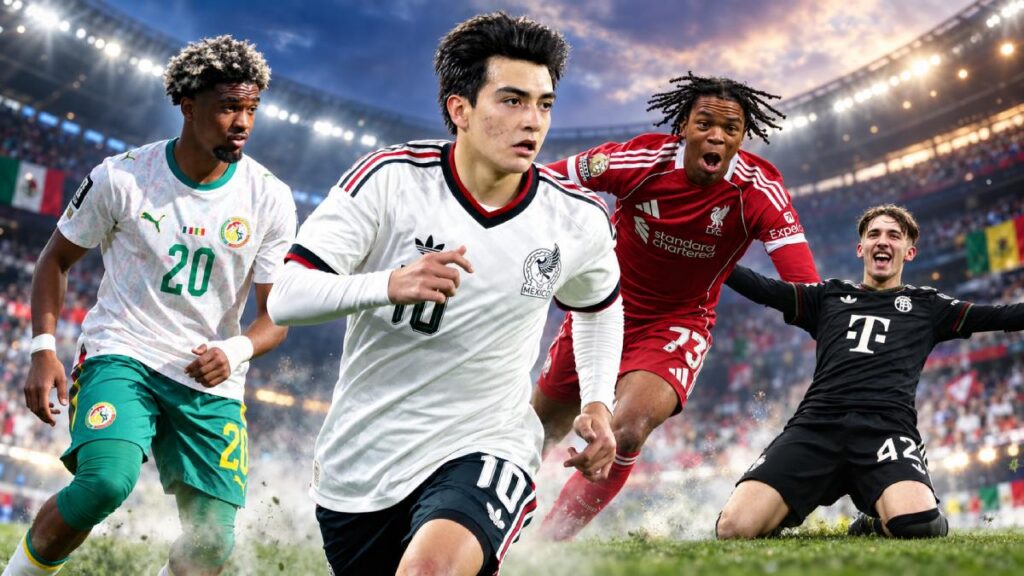 Los mejores futbolistas de 18 años