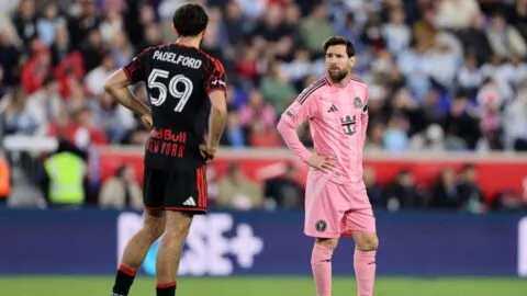 New York Red Bulls frena al Inter Miami de Messi y termina con sus tres victorias consecutivas