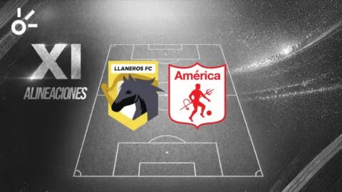 Posibles alineaciones de Llaneros vs América de Cali por la Liga BetPlay Dimayor 2026-II