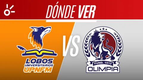 Lobos UPNFM vs Olimpia en vivo: dónde mirar la Liga de Honduras 2026
