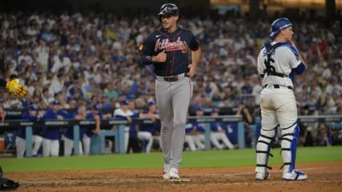 Atlanta Braves 3-1 Los Angeles Dodgers, en vivo: ¡Los Braves están a tres outs de la victoria!