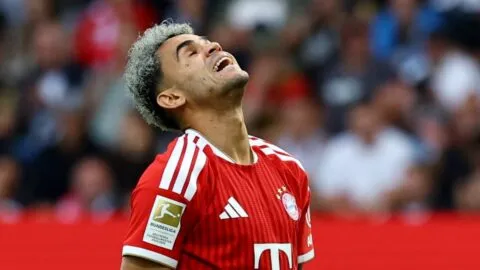 El fuera de juego: el peor enemigo de Luis Díaz