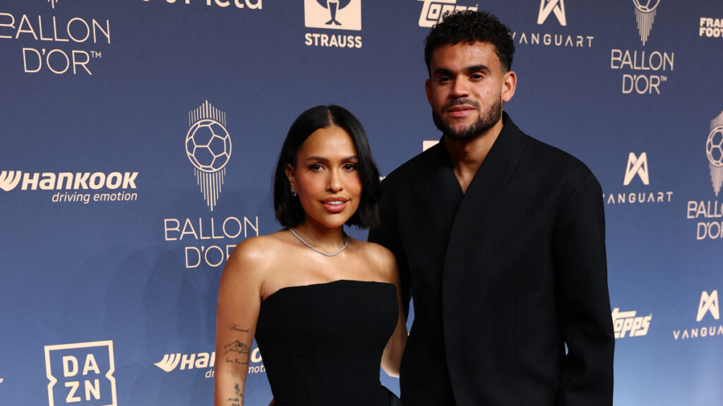 Luis Díaz estuvo presente en la gala del Balón de Oro