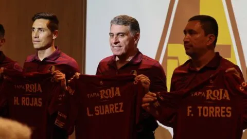 Luis Fernando Suárez, con la mira puesta en el salto de calidad del Deportes Tolima