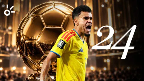 Luis Díaz se ubica 24.° en el Balón de Oro: el lugar del colombiano en la élite mundial