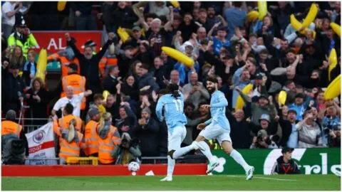 ¡Golpe del Manchester City en Anfield! Los Citizens vencen al Liverpool y mantienen su paso perfecto en la Premier League