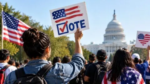 Elecciones EE. UU. 2026: marchas de este sábado buscan movilizar el voto latino